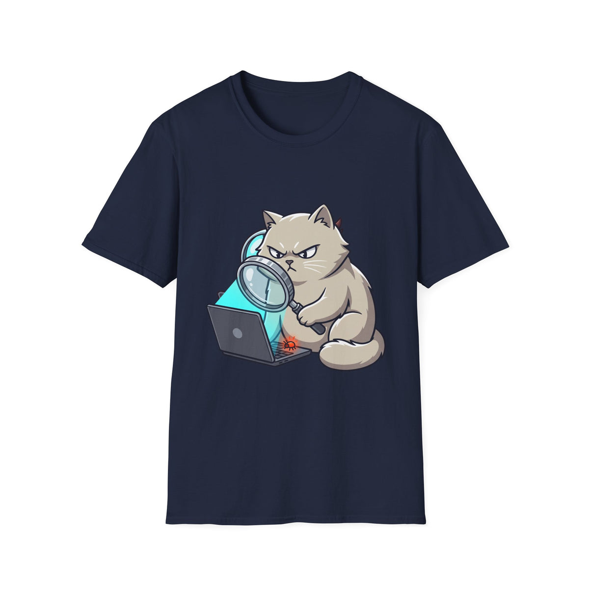Bug detective cat