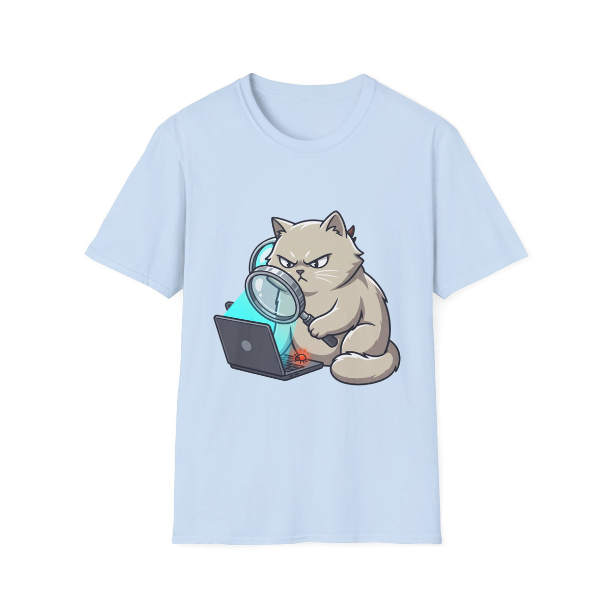Bug detective cat