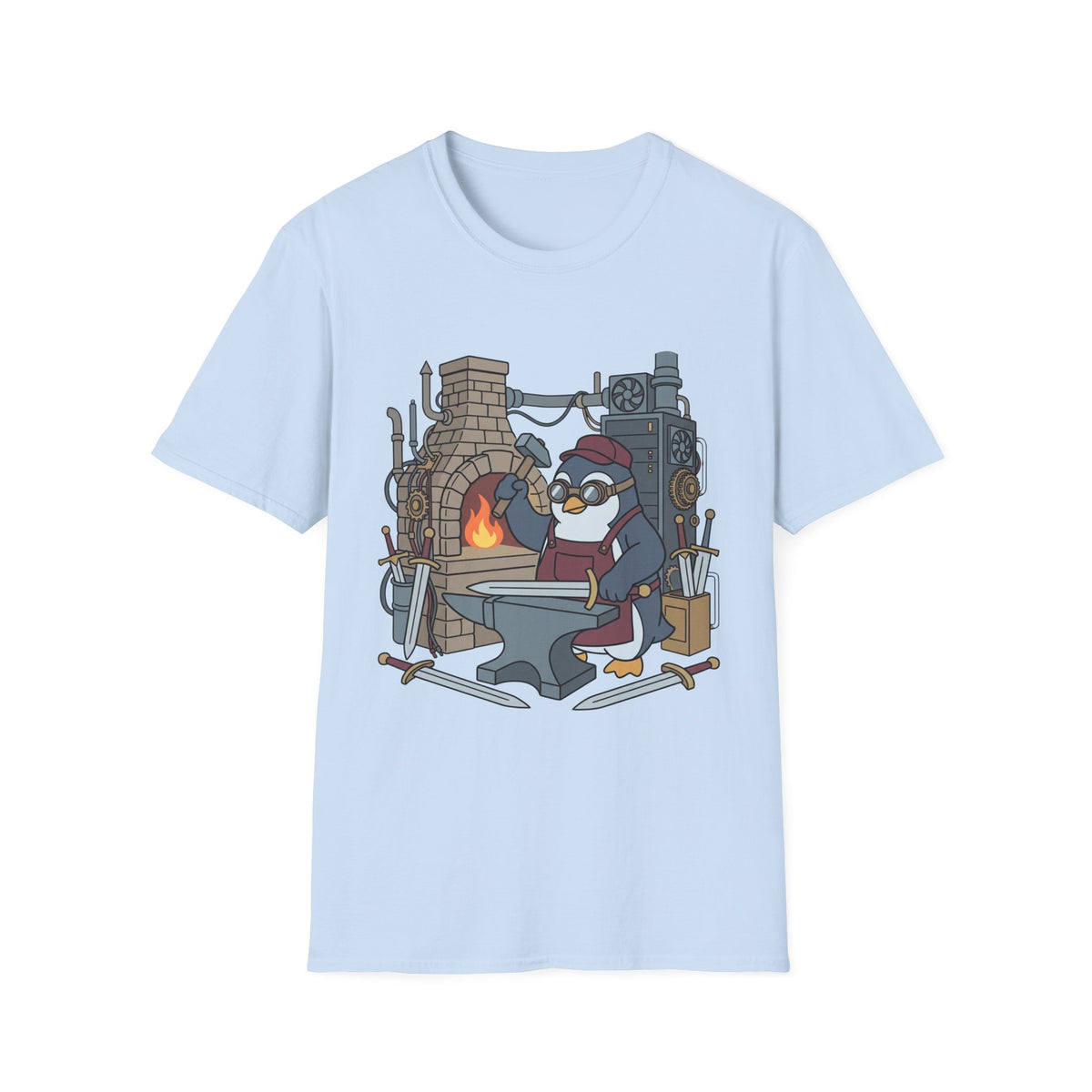 Blacksmith Linux Penguin