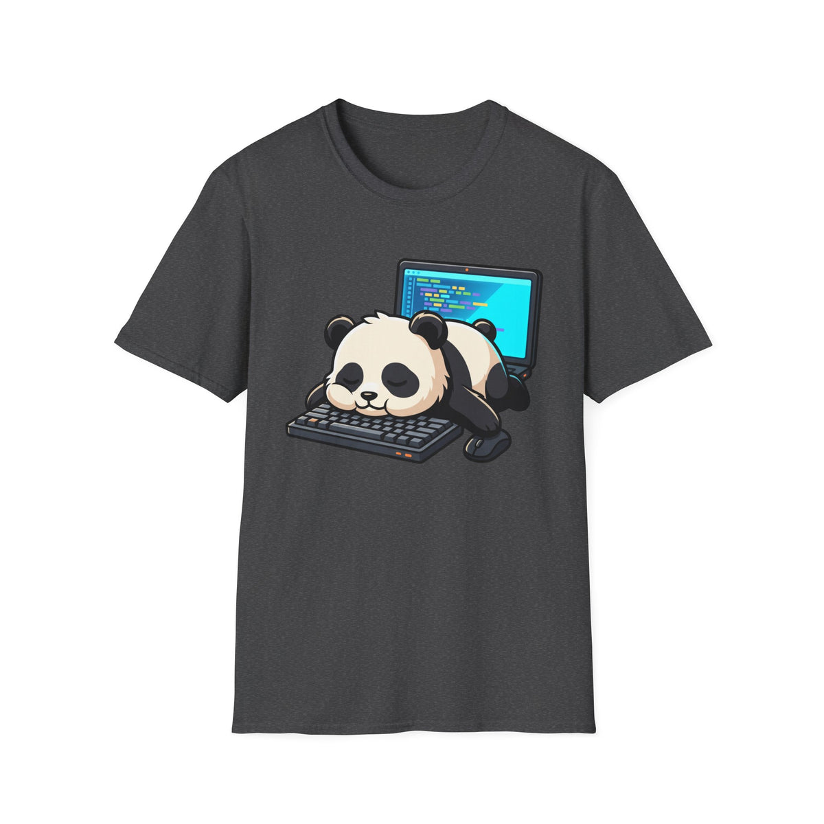 Sleepy panda coder