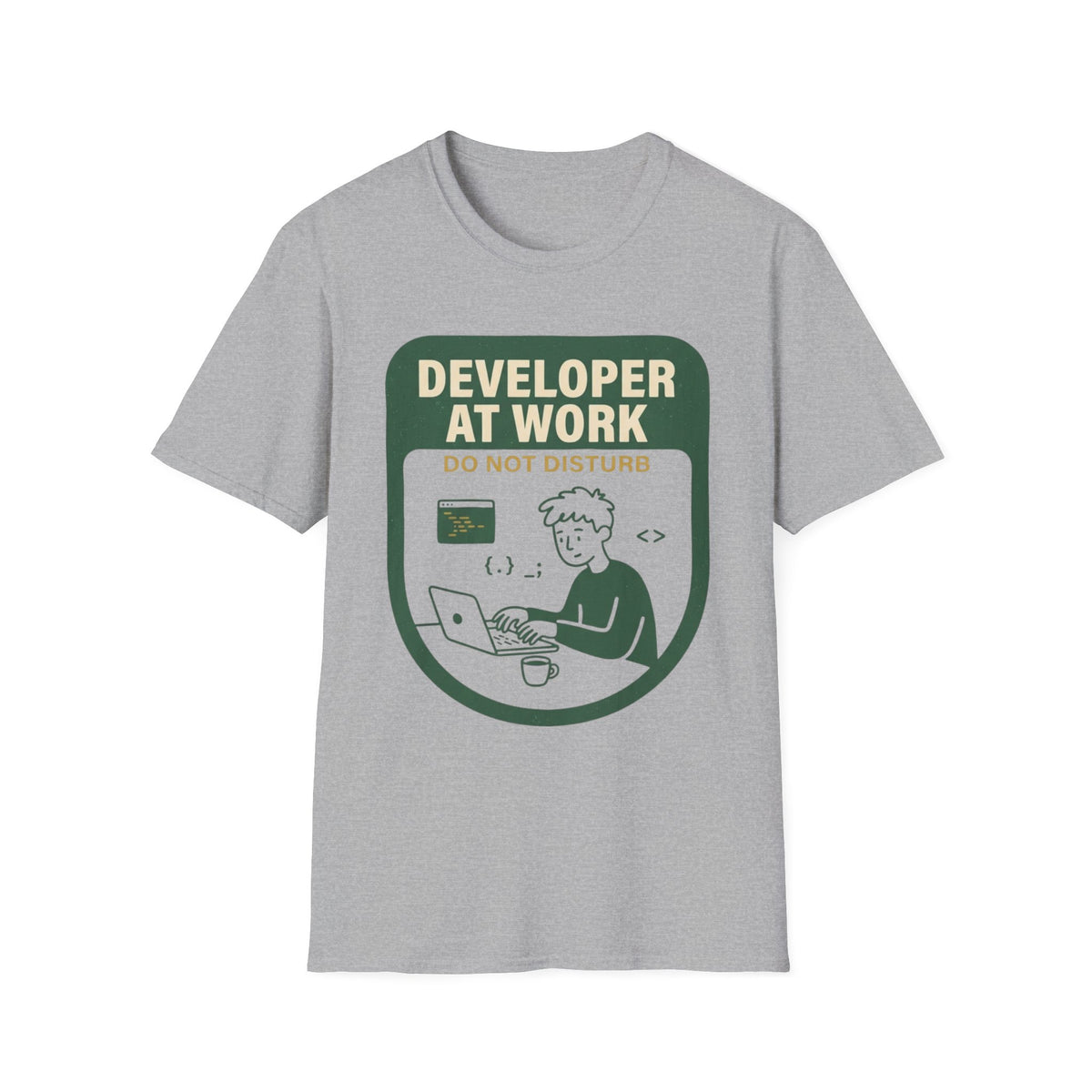Developer at work do not disturb