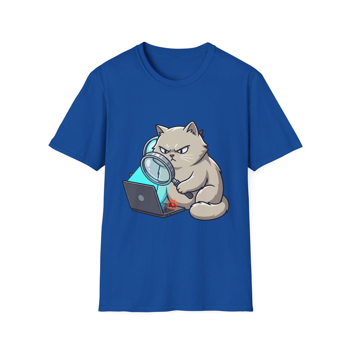 Bug detective cat