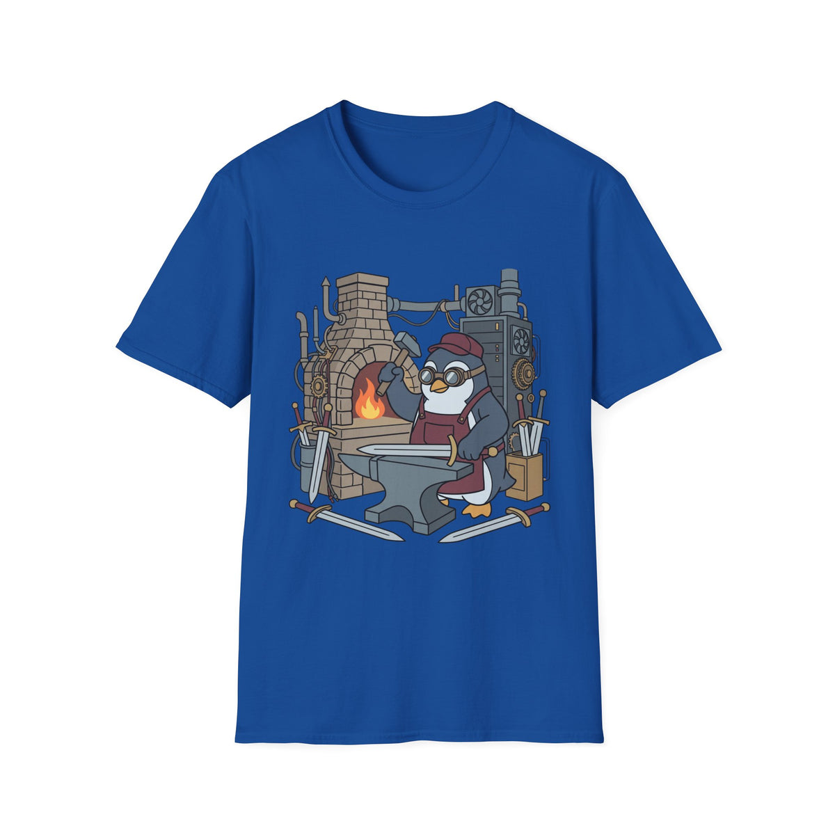 Blacksmith Linux Penguin
