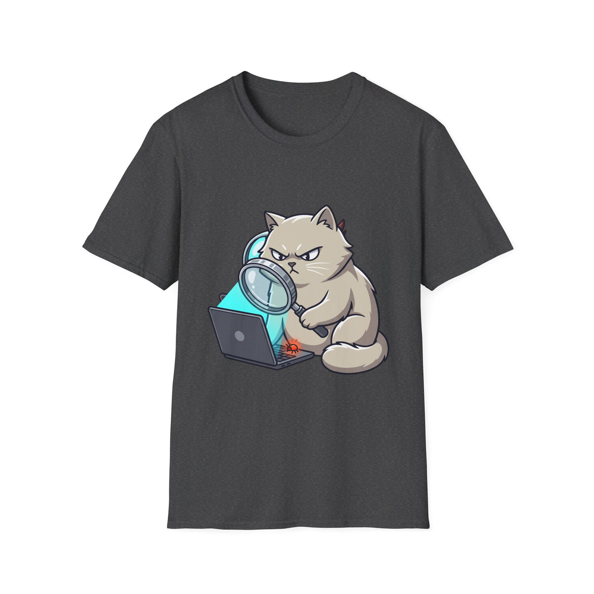 Bug detective cat