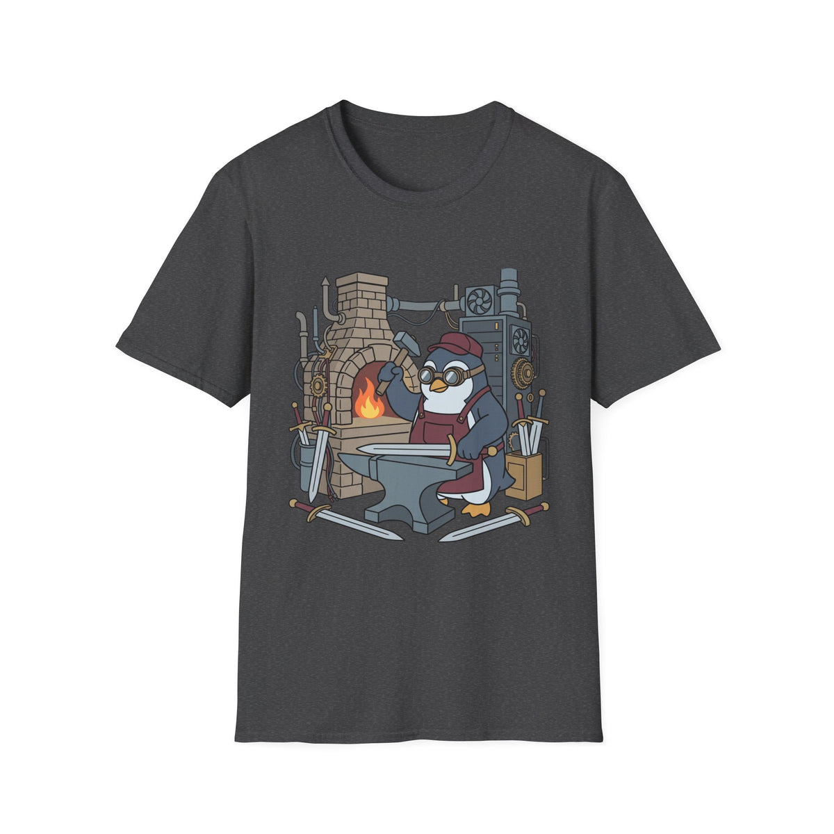 Blacksmith Linux Penguin