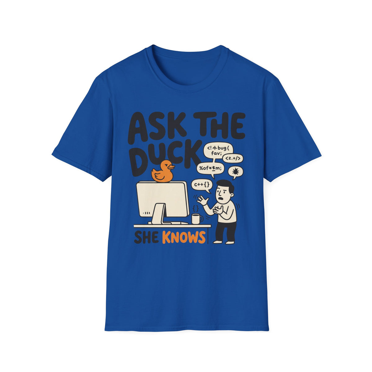 Ask the duck she knows