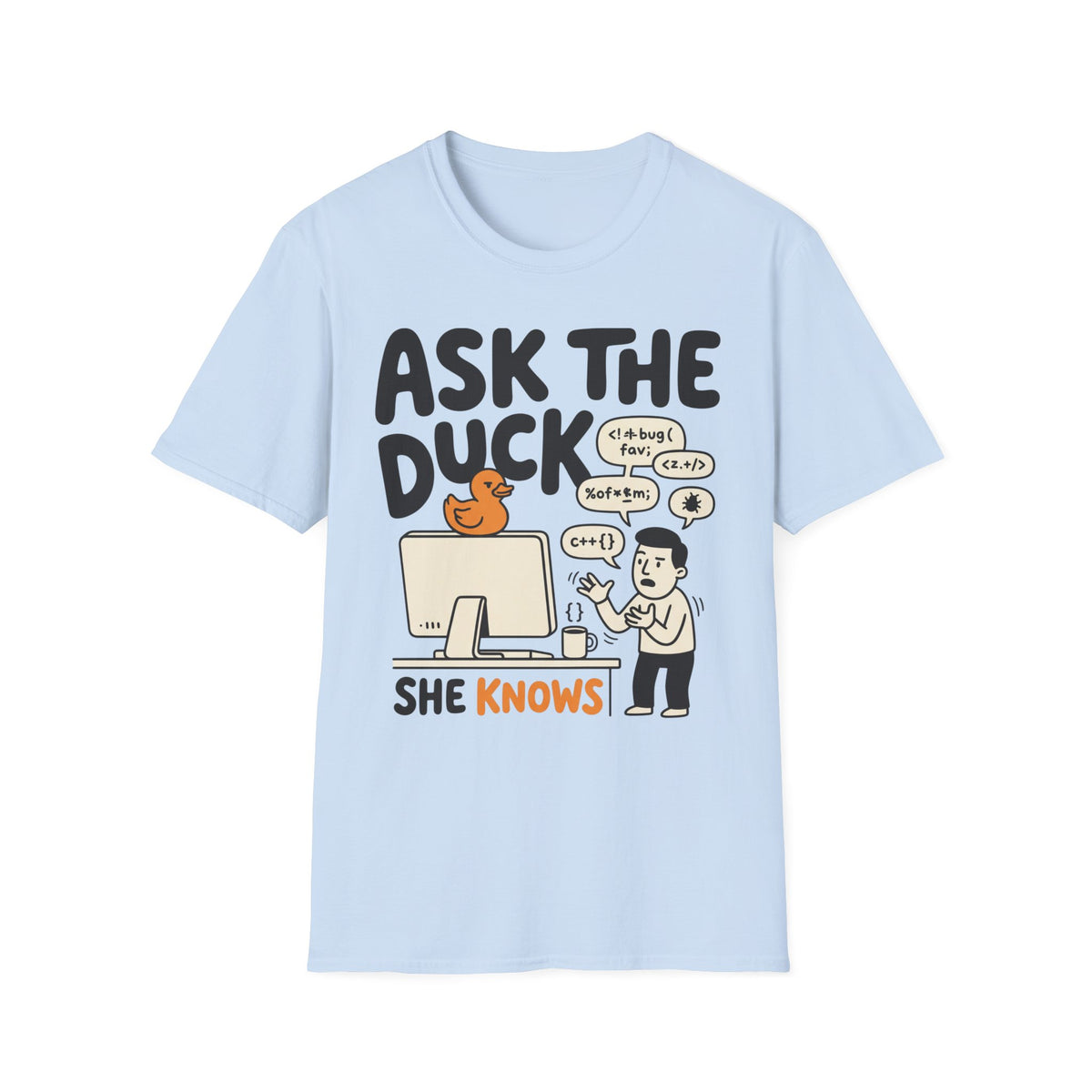 Ask the duck she knows