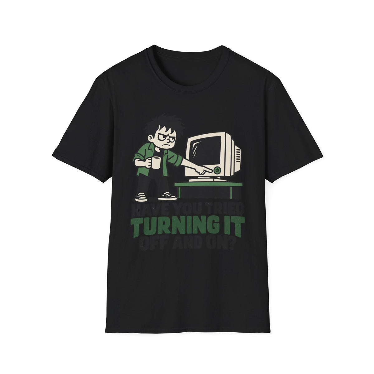 Have you tried turning it off and on