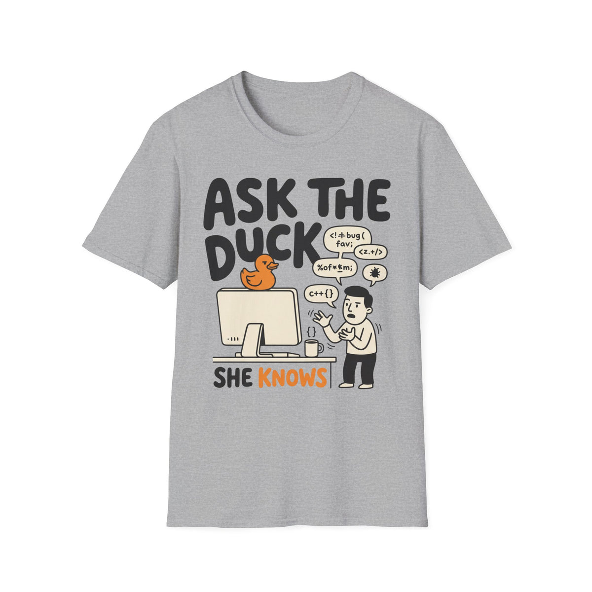 Ask the duck she knows