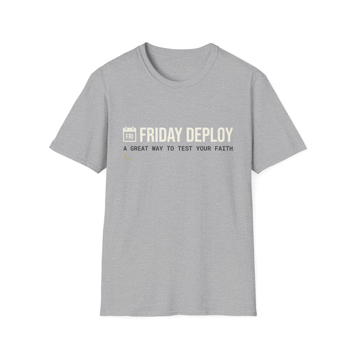 Friday deploy test your faith