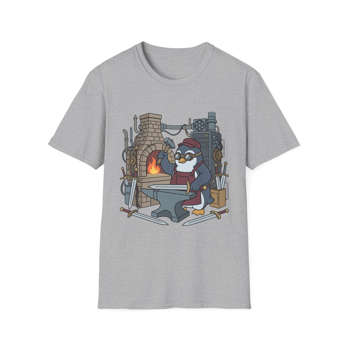 Blacksmith Linux Penguin