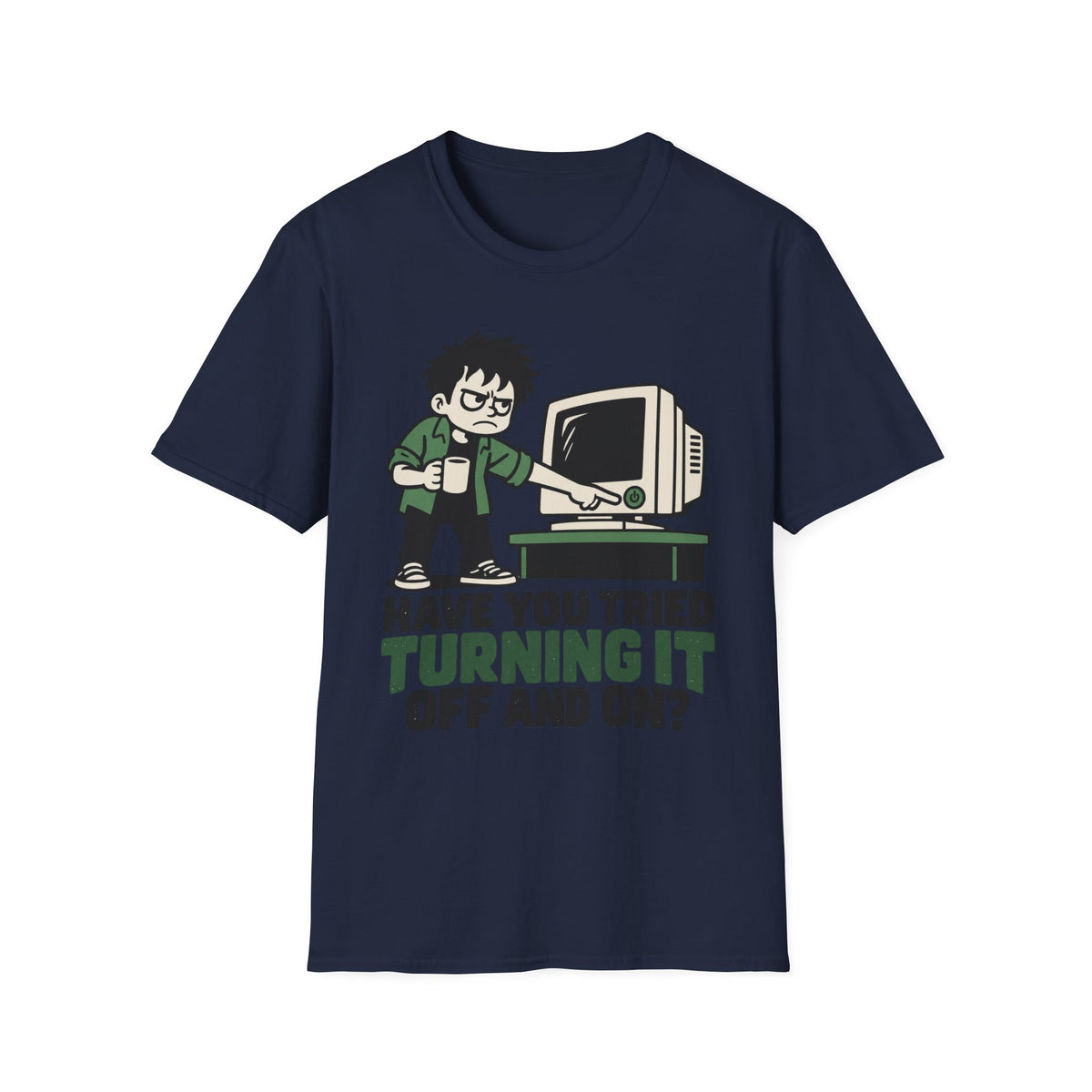 Have you tried turning it off and on