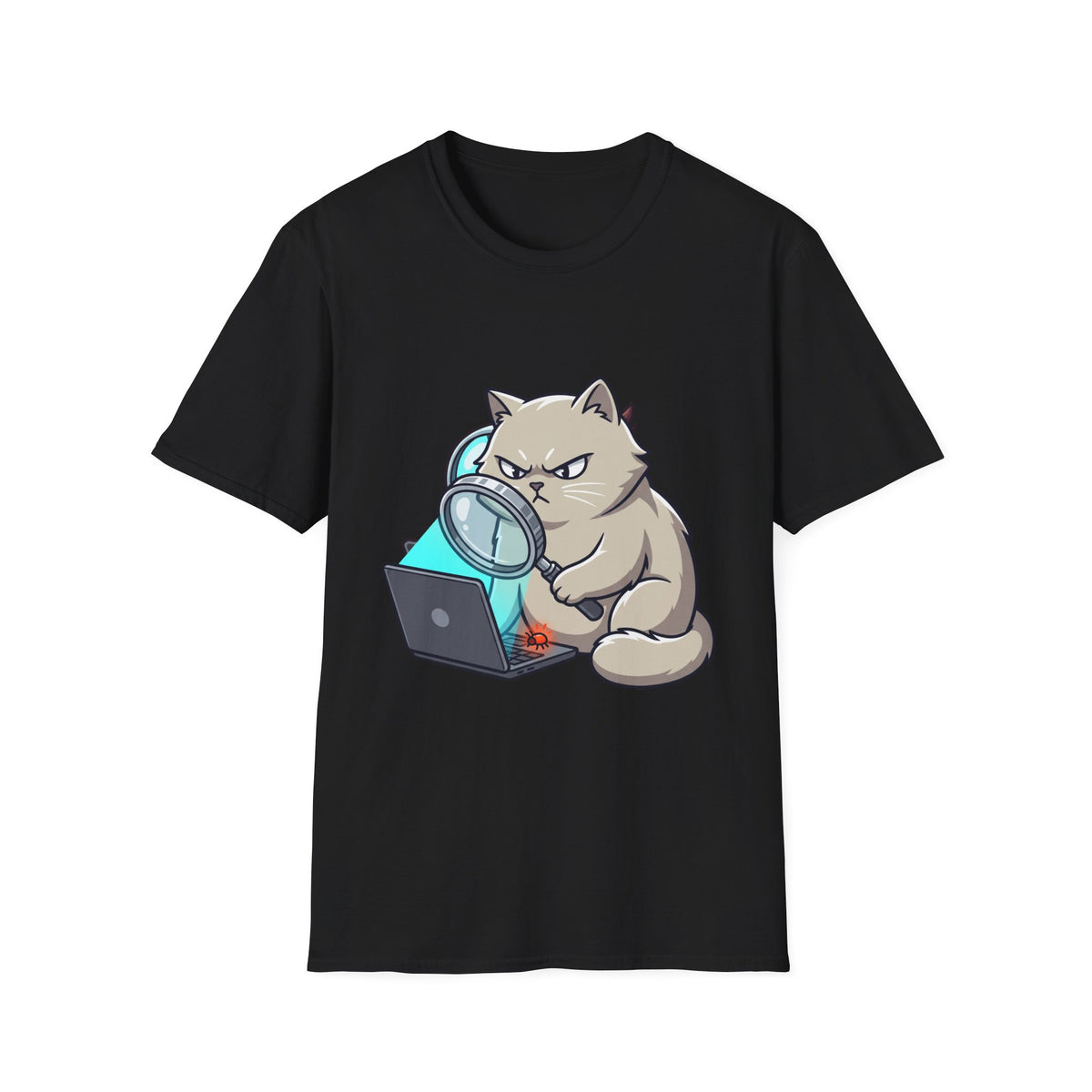 Bug detective cat