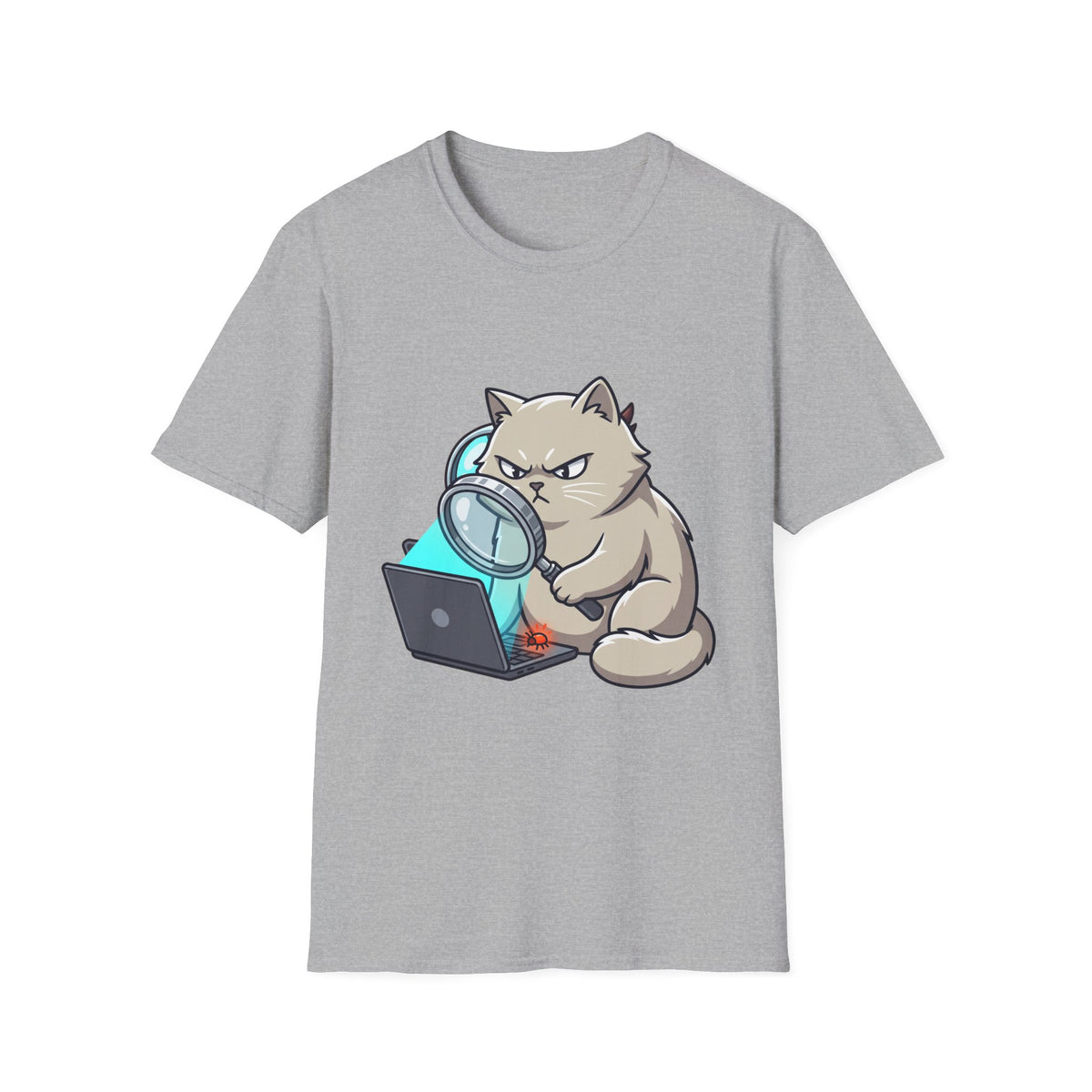Bug detective cat
