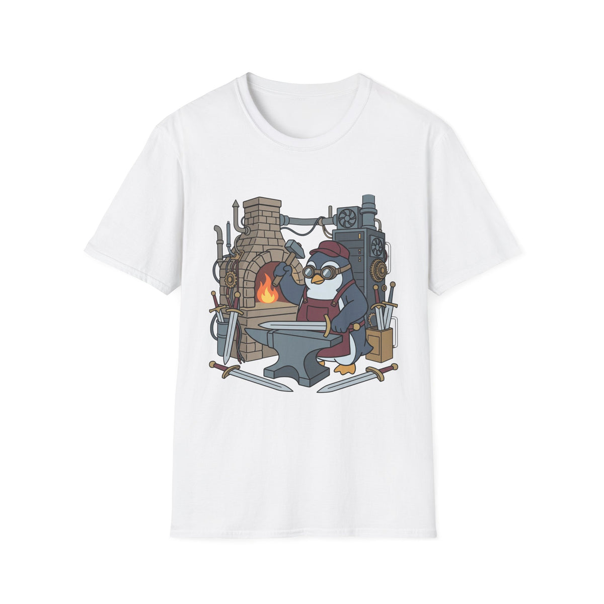 Blacksmith Linux Penguin